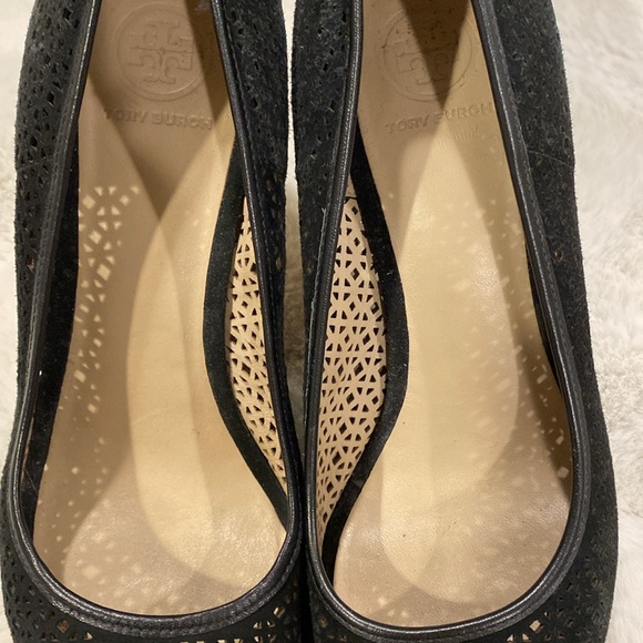 Tory Burch peep toe heals Size 7 1/2 - Picture 8 of 14